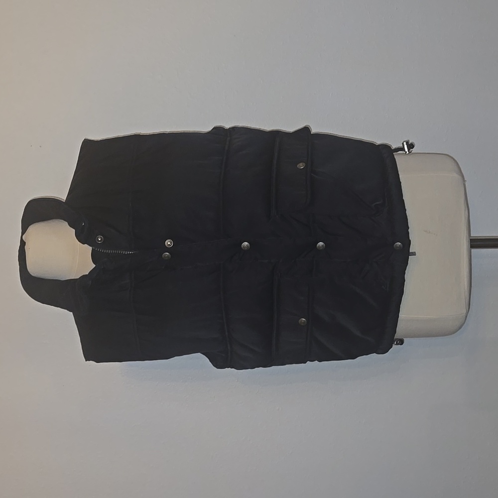 Eddie Bauer Black Puffer Vest